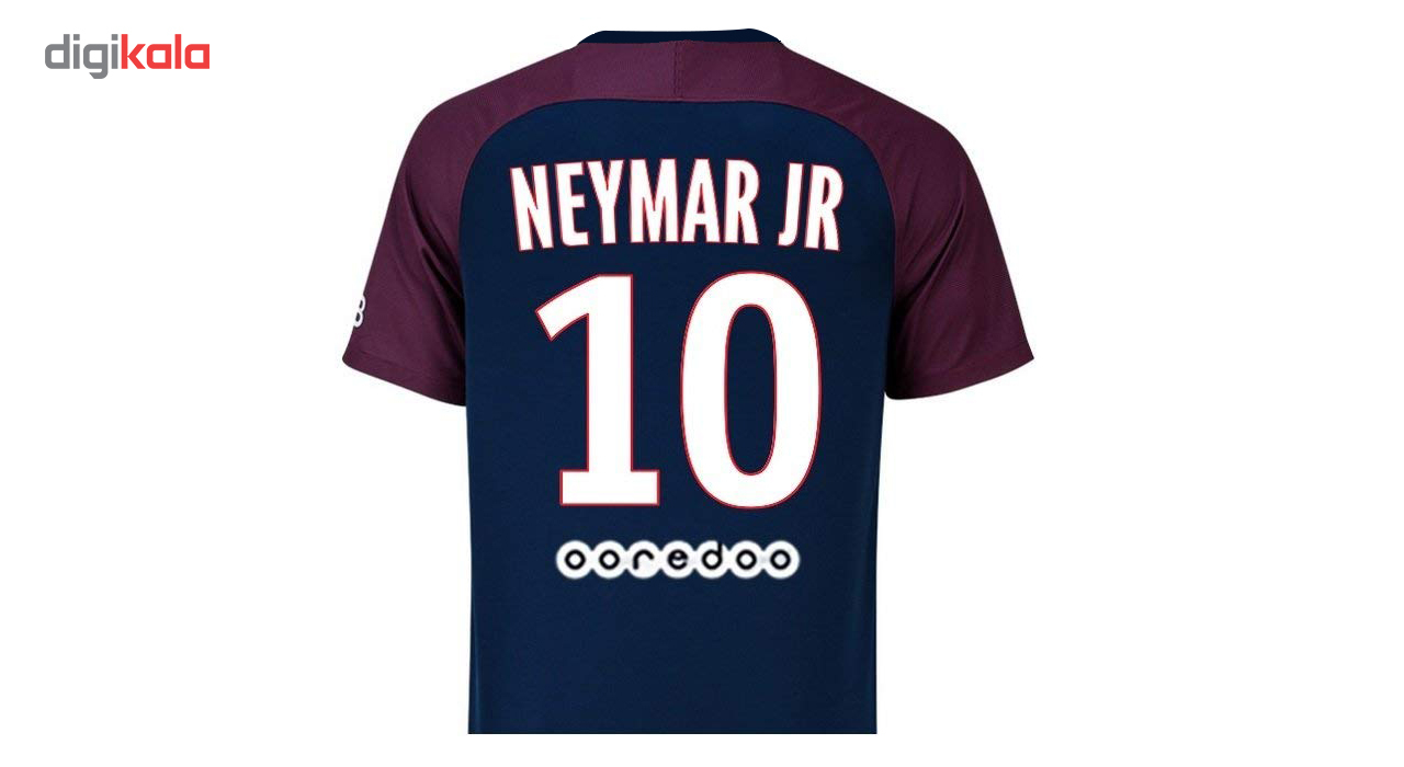 تی شرت و شورت ورزشی طرح پاریس سنت ژرمن مدل Neymar-2018