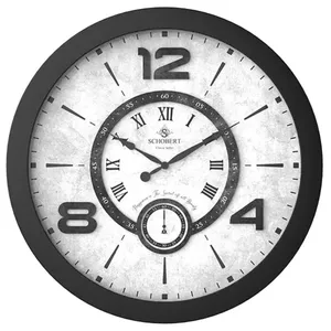 ساعت دیواری شوبرت مدل 6125 DELINA-BL