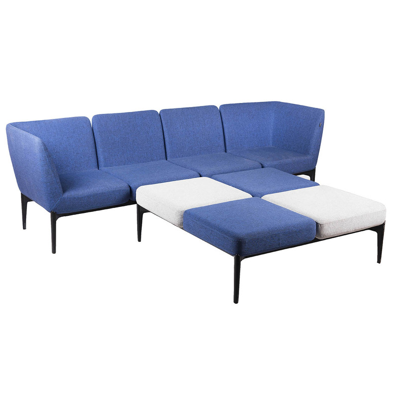 ست مبل 4 نفره ایتال فوم مدل Social 