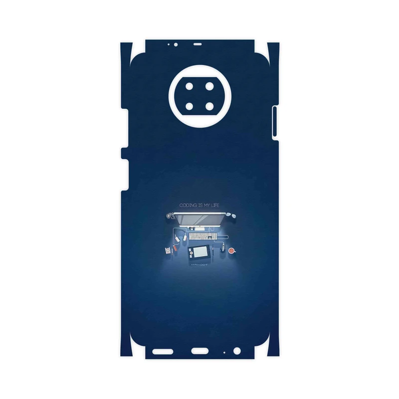برچسب پوششی ماهوت مدل Programming 3-FullSkin مناسب برای گوشی موبایل شیائومی Redmi Note 9T