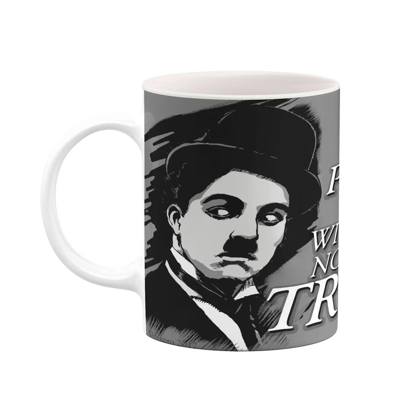 ماگ کاکتی طرح چارلی چاپلین Charlie Chaplin مدل mgh25469