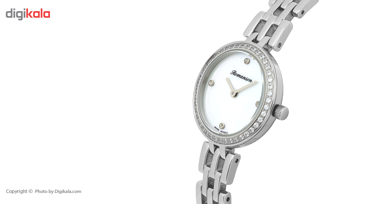 ساعت مچی عقربه ای زنانه رومانسون مدل RM7A07QLWWM1R1
