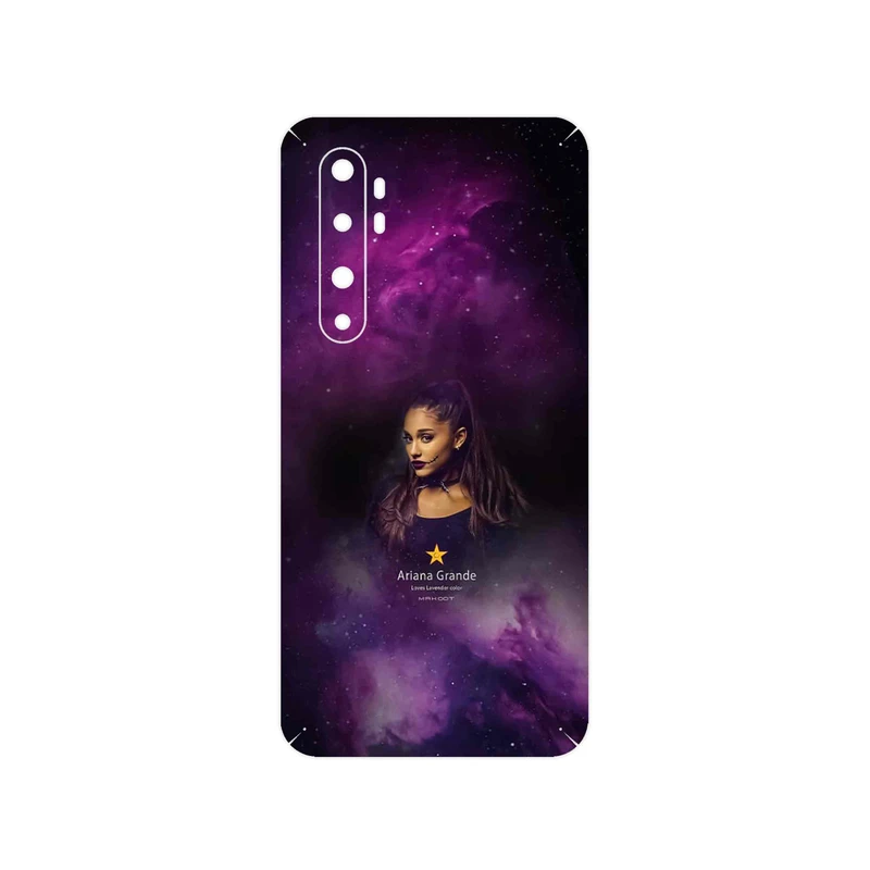 برچسب پوششی ماهوت مدل Ariana Grande مناسب برای گوشی موبایل شیائومی Mi Note 10 Lite