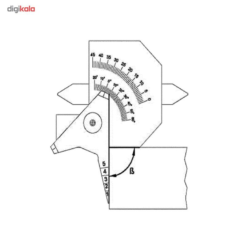 گیج جوشکاری ترکیبی لیمیت کد 97541007