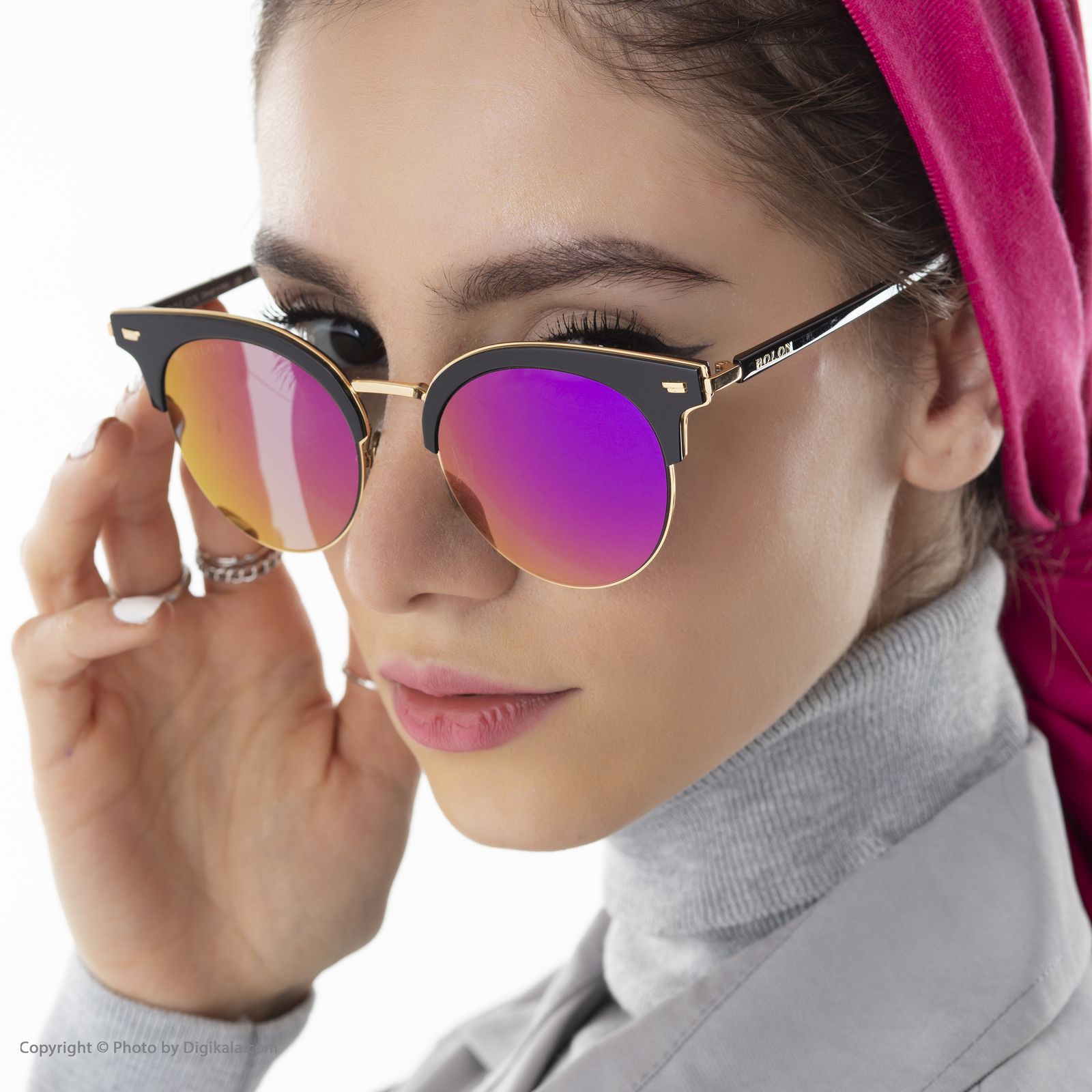 عینک آفتابی زنانه بولون مدل BL6026D11 -  - 9