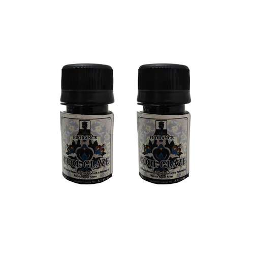 رنگ لعاب سرد فلورانس مدل Cool Glaze حجم 40 میلی لیتر بسته 2 عددی