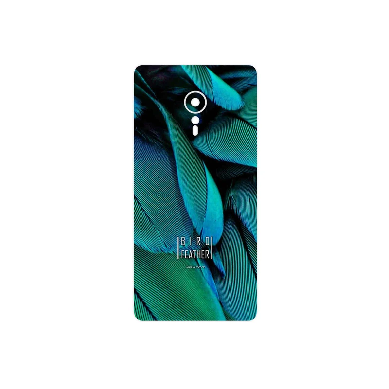 برچسب پوششی ماهوت مدل Green Feather مناسب برای گوشی موبایل لنوو ZUK Z2