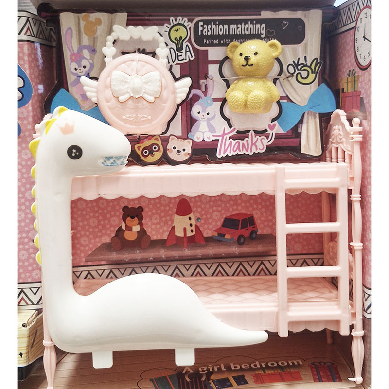 اسباب بازی مدل خانه خرگوش همراه با تخت طرح Dreamy کد 286-78