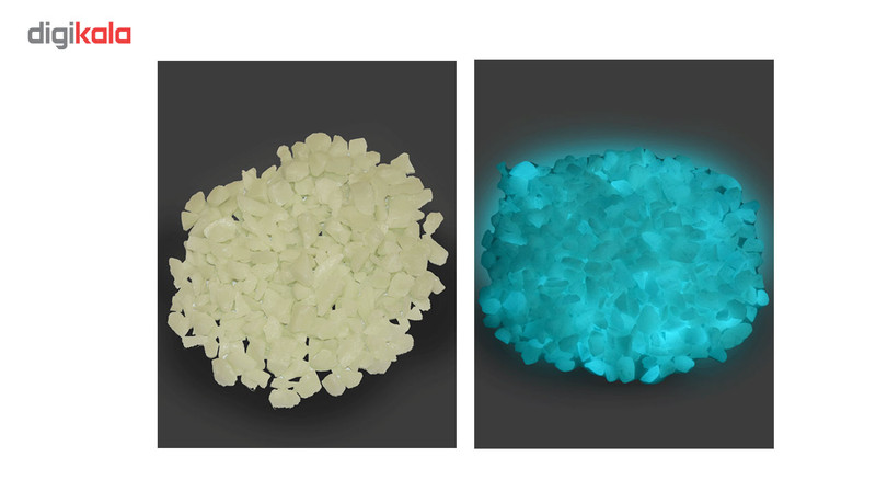 سنگ ریزه تزیینی شب تاب مدل I-BLUE-110 (ده گرمی)