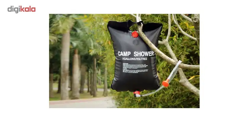 دوش سفری مدل camp shower حجم 20 لیتری