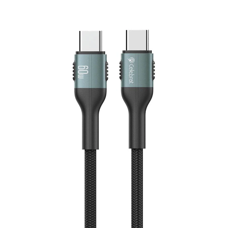 کابل تبدیل USB-C سلبریت مدل HB-13 طول 1.2 متر
