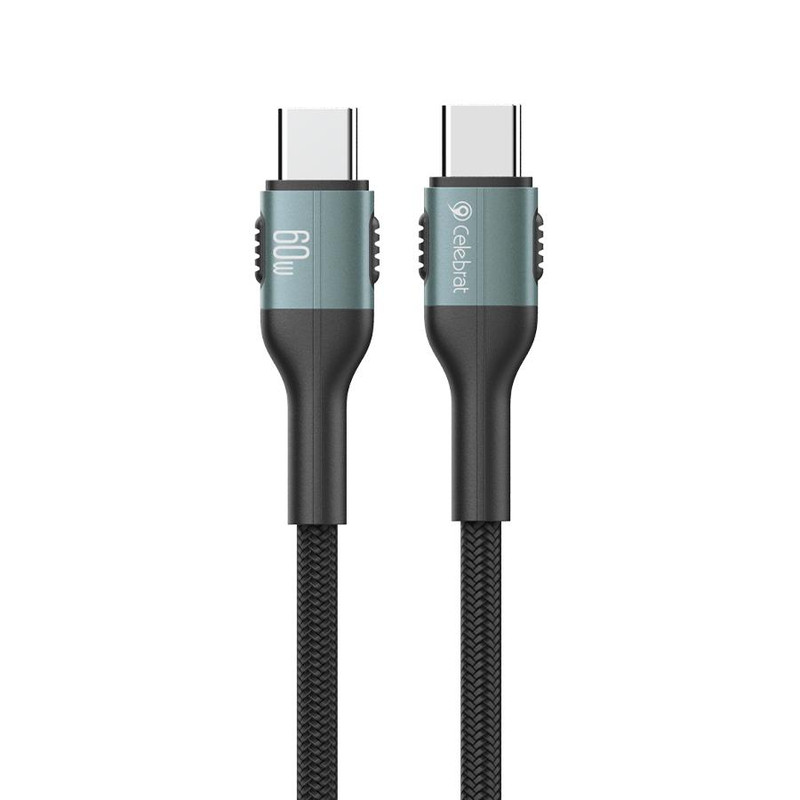 کابل تبدیل USB-C سلبریت مدل HB-13 طول 1.2 متر
