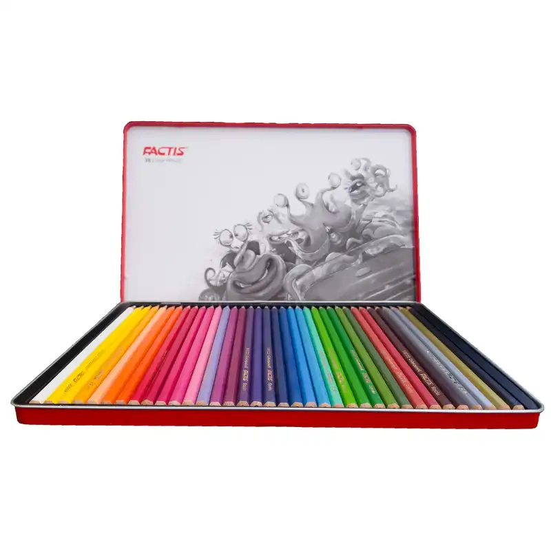 مداد رنگی 36 رنگ فکتیس طرح جزیره هیولاها مدل F0711