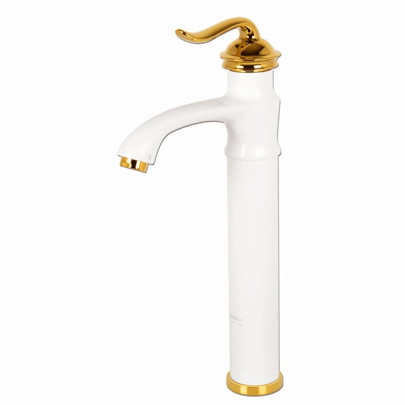 شیر روشویی راهدانه صنعت مدل پایه بلند بامبو