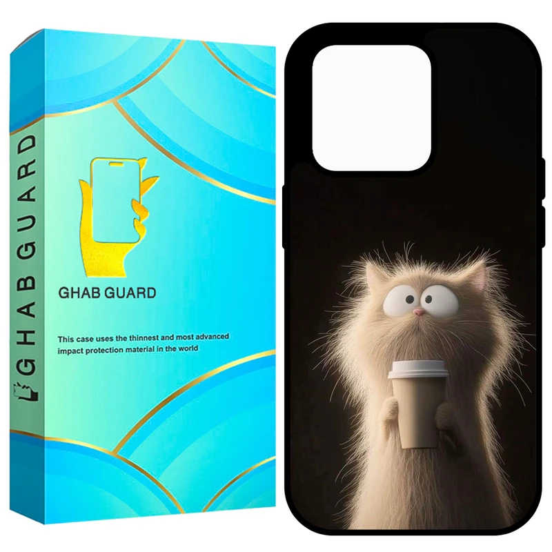  کاور قاب گارد طرح گربه مدل GCHP12PM مناسب برای گوشی موبایل اپل iPhone 12 Pro Max