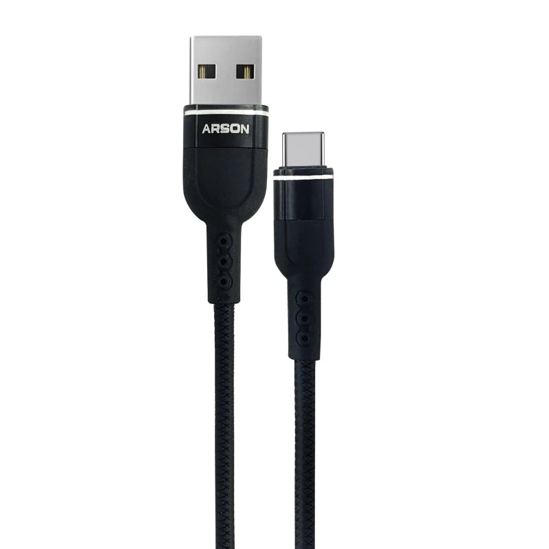 کابل تبدیل USB به USB-C آرسون مدل SUPER FAST 3A به طول 1 متر