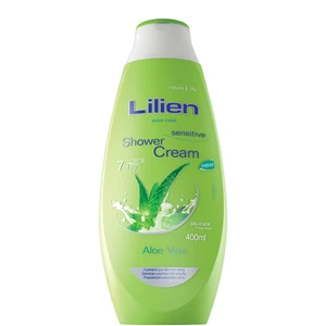 کرم شستشوی بدن لیلین مدل Aloe Vera  حجم 400 میلی لیتر