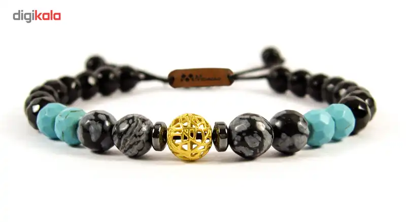 دستبند طلا 18 عیار زنانه مانچو مدل bfg551