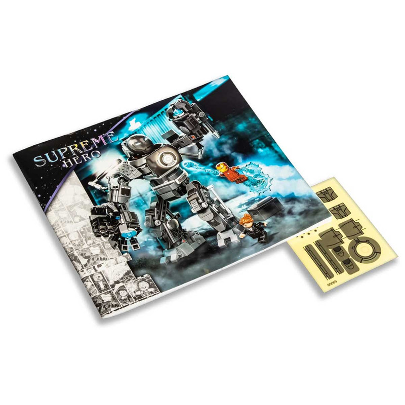 ساختنی 497 تکه آلوما مدل مارول کد 60089