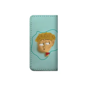 کیف پول چرمی ترمه طراحان ایده مدل پسر سردرگم کد hnn001
