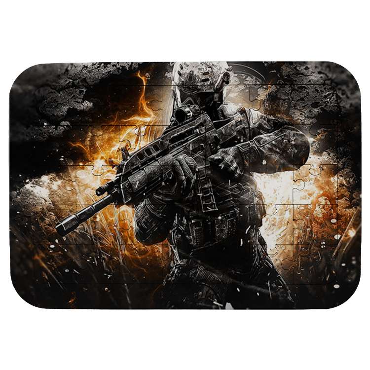 پازل 35 تکه مدل بازی کال آف دیوتی کد 80