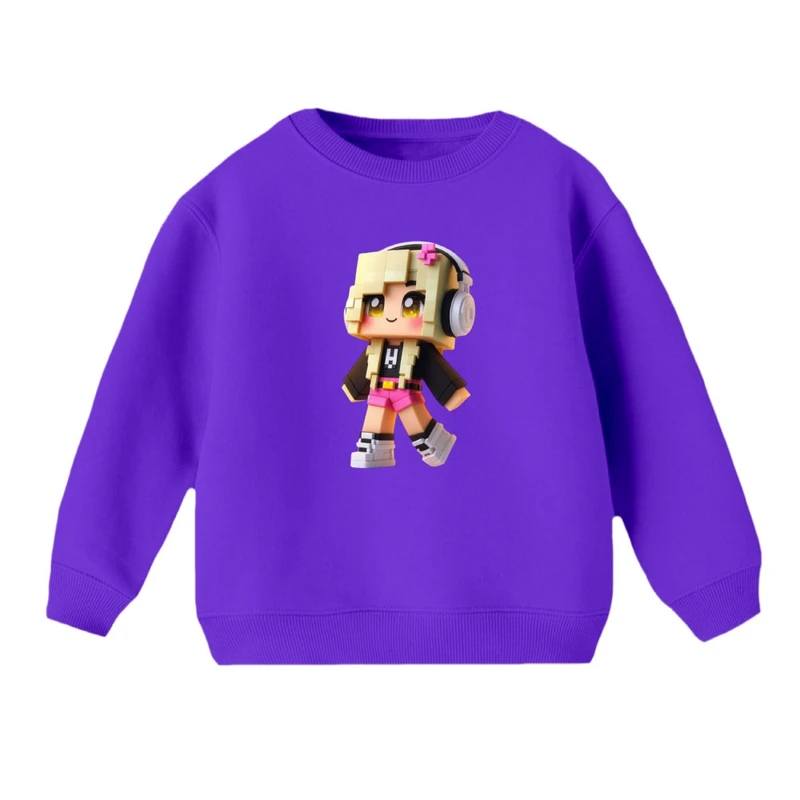 سویشرت بچگانه مدل دخترک کد 18 