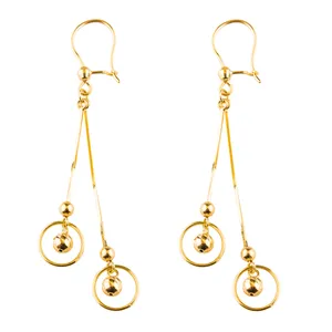گوشواره طلا 18عیار گالری طلاباران مدل0107
