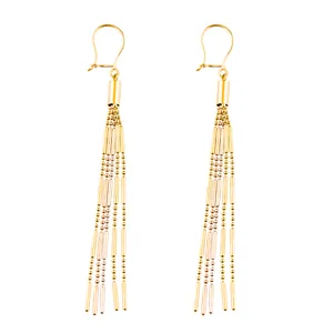 گوشواره طلا 18عیار گالری طلاباران مدل 0110