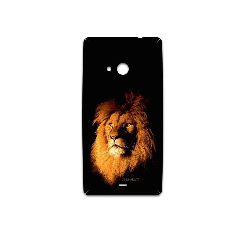 برچسب پوششی ماهوت مدل Lion مناسب برای گوشی موبایل مایکروسافت Lumia 535