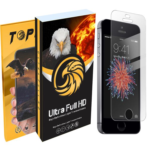 محافظ صفحه نمایش تاپیکس مدل Ultra Full HD مناسب برای اپل iPhone 5/ 5s / SE محافظ صفحه نمایش تاپیکس مدل Ultra Full HD مناسب برای اپل iPhone 5/ 5s / SE