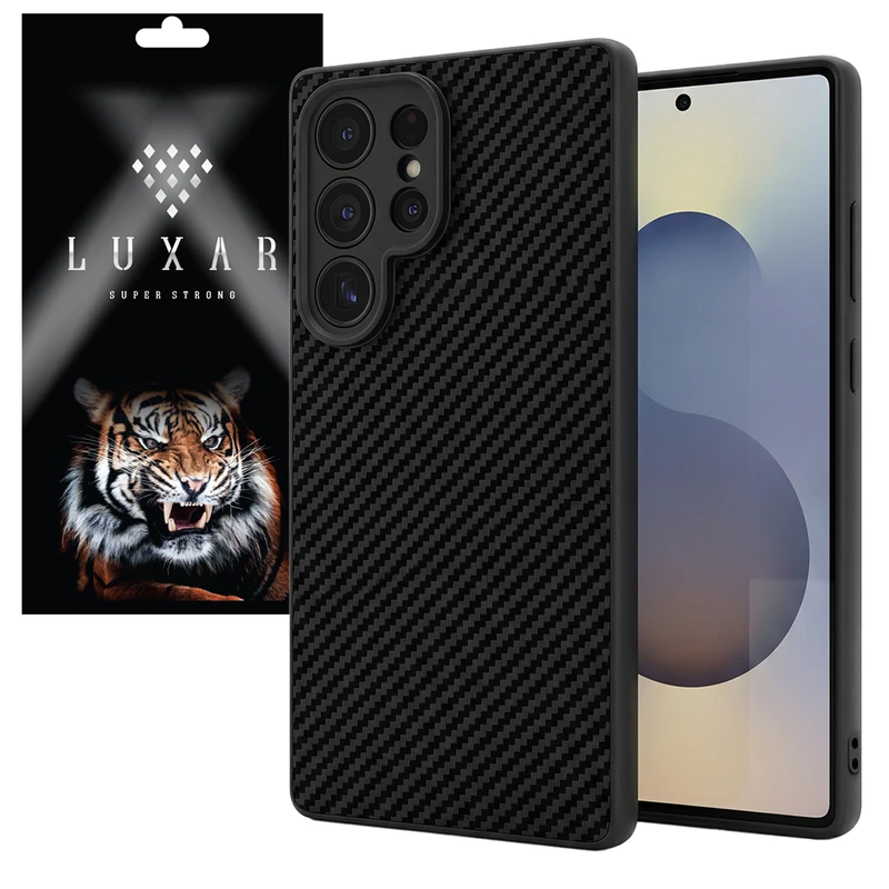 کاور لوکسار مدل S25 ULTRA _Carbon Line مناسب برای گوشی موبایل سامسونگ Galaxy S25 Ultra
