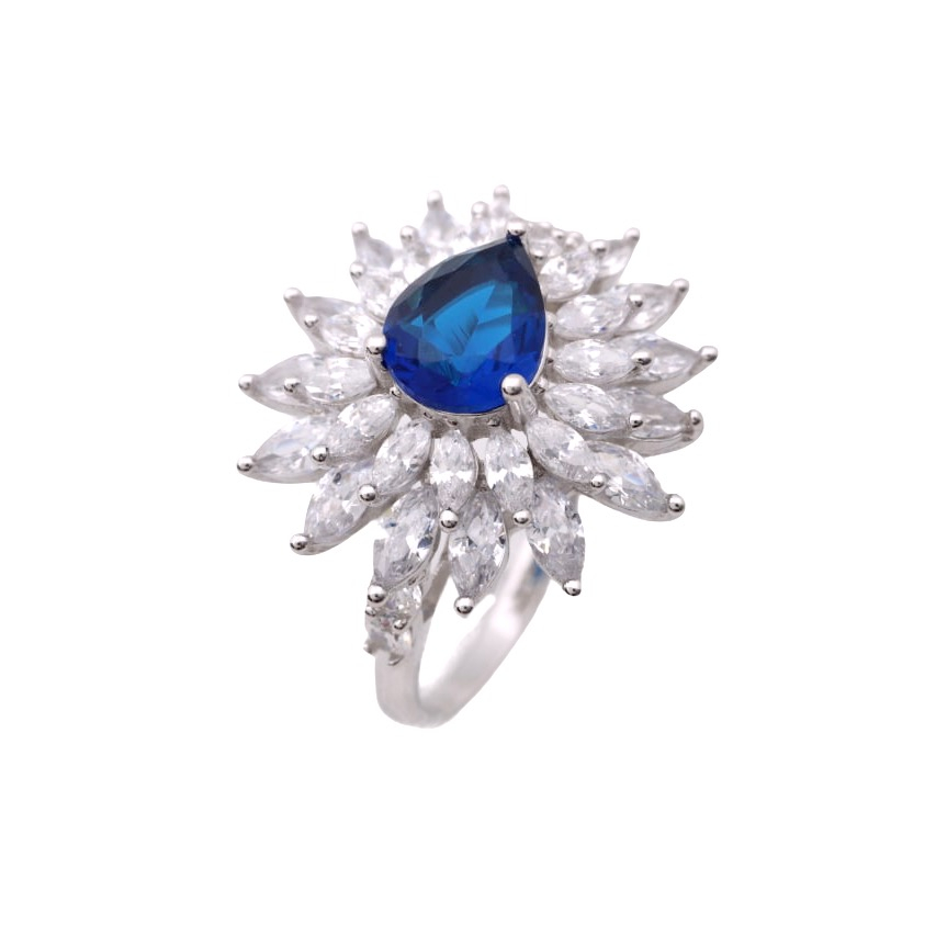 انگشتر نقره زنانه مدل ZAAB 265 X