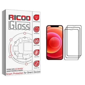 ricoo +HD Screen Protector For Apple iphone 12 Pack Of 3