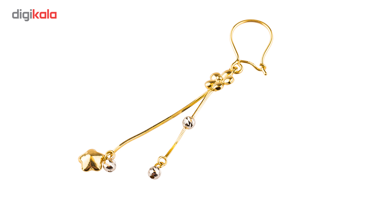 گوشواره طلا 18عیار گالری طلاباران مدل 00114
