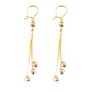 گوشواره طلا 18عیار گالری طلاباران مدل 0115