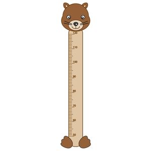 نقد و بررسی استیکر اندازه گیری قد باروچین طرح خرس توسط خریداران