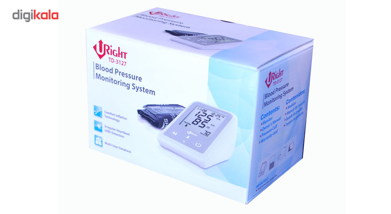 دستگاه اندازه گیری فشارخون یورایت مدل TD-3127