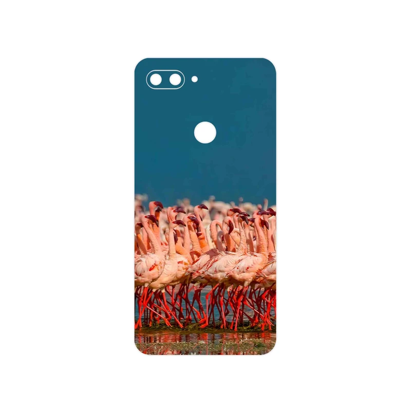 برچسب پوششی ماهوت مدل Flamingo مناسب برای گوشی موبایل شیائومی Mi 8 Lite