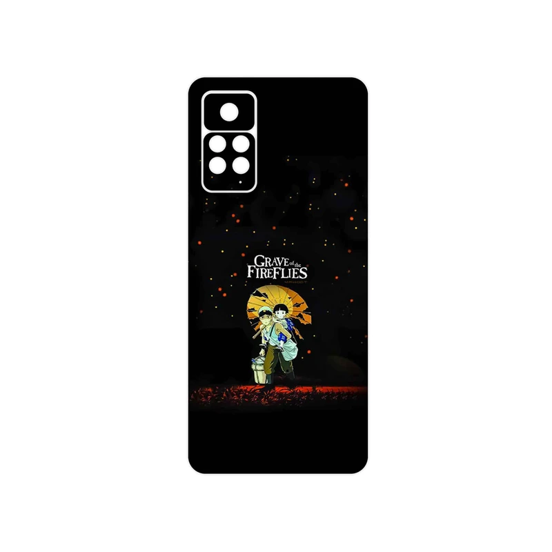 برچسب پوششی ماهوت مدل Grave of the Fireflies مناسب برای گوشی موبایل شیائومی Redmi Note 11 Pro