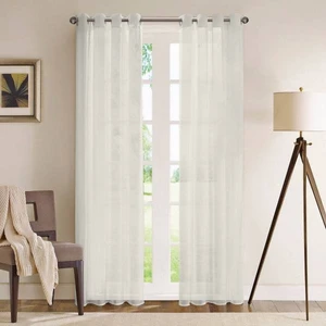 مجموعه دو تایی پرده حریر ارگانزا مدل h01 ارتفاع 280