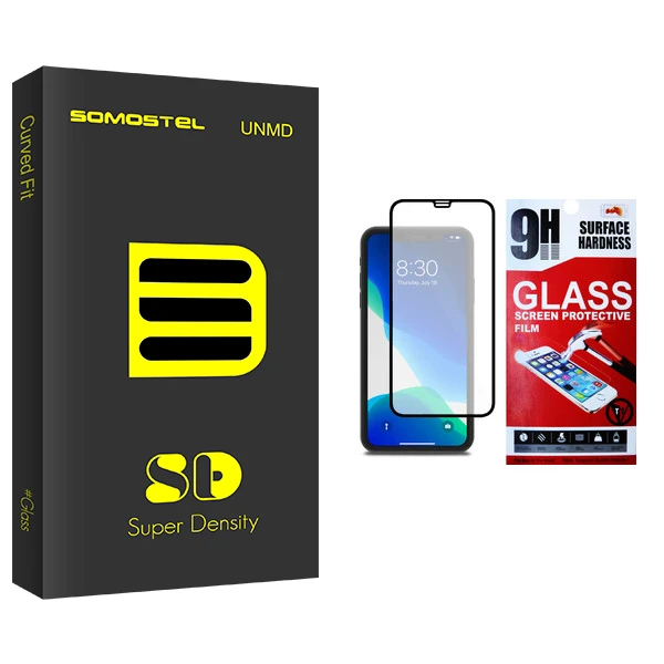 محافظ صفحه نمایش مات سوماستل مدل SD Glass مناسب برای گوشی موبایل اپل iPhone XR