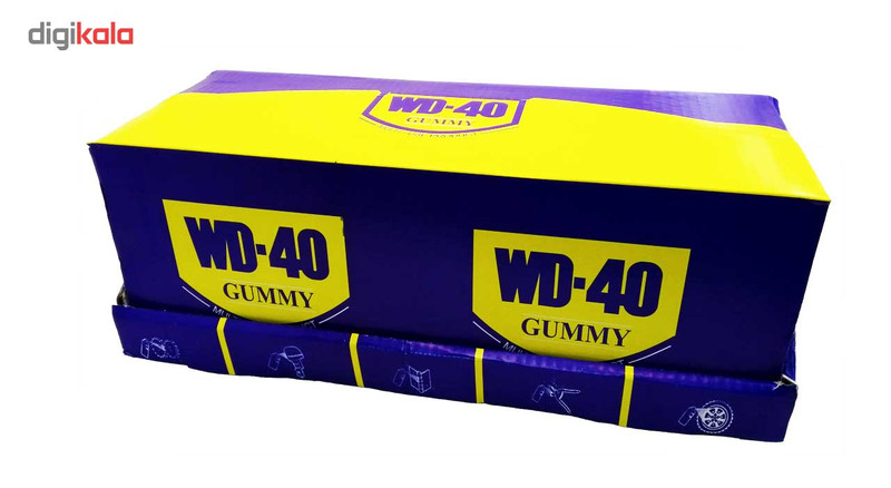 اسپری روان کننده WD-40 مدل GUMMY حجم 400 میلی لیتر بسته 24 عددی