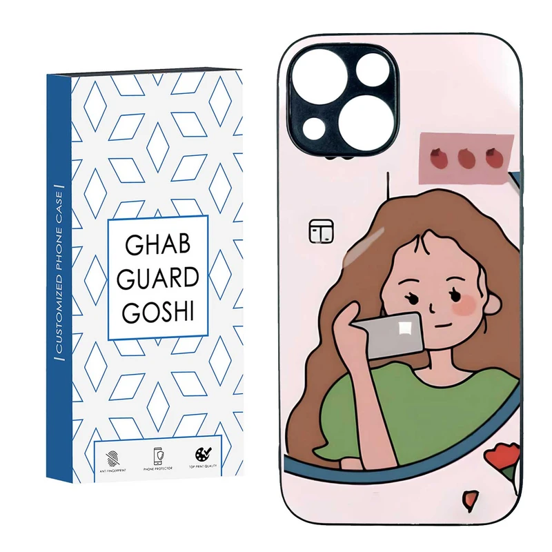 کاور قاب گارد گوشی طرح دخترانه  کد TPU-005 مناسب برای گوشی موبایل اپل IPHONE 13 MINI