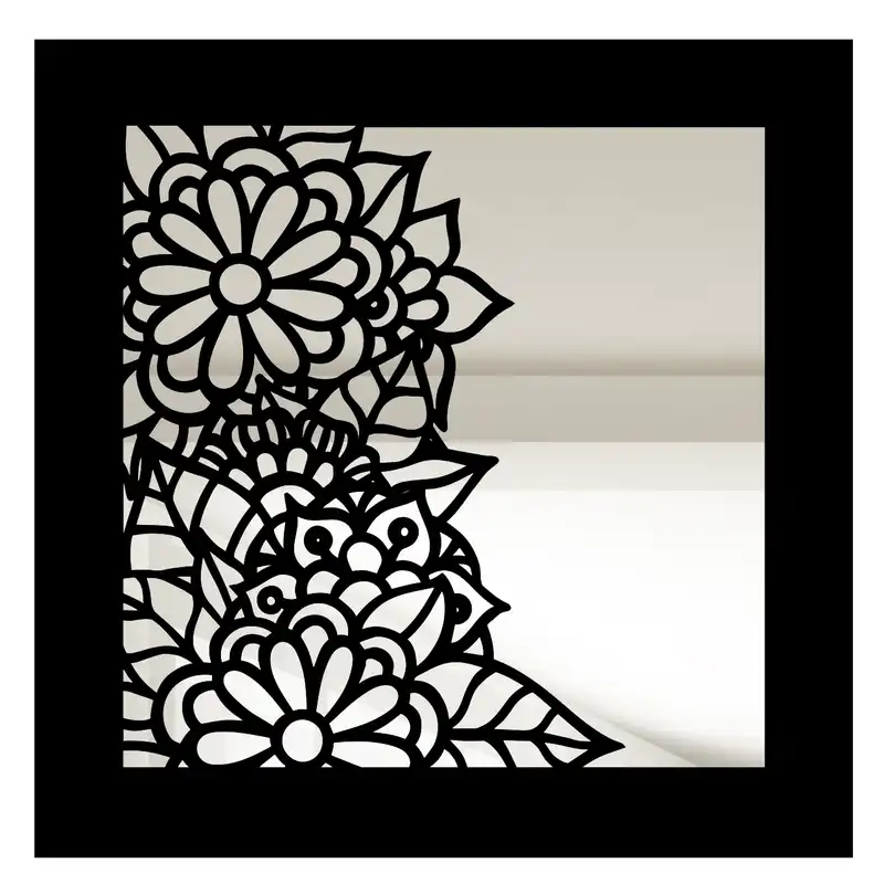 آینه دکوراتیو سالی وان مدل C7