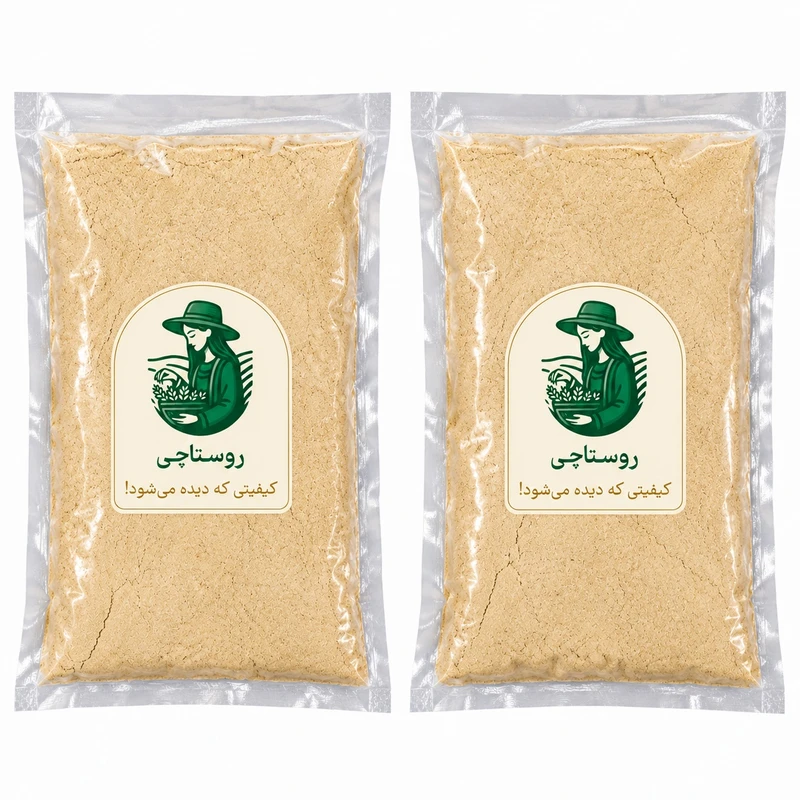 پودر سیر سوپر معطر روستاچی _ 300 گرم بسته 2 عددی