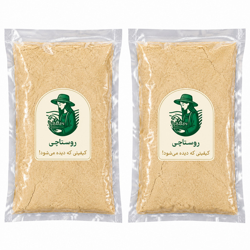 پودر سیر سوپر معطر روستاچی _ 300 گرم بسته 2 عددی