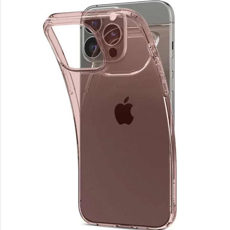 کاور اسپیگن مدل Rose Crystal Flex مناسب برای گوشی موبایل اپل Iphone 13 Pro