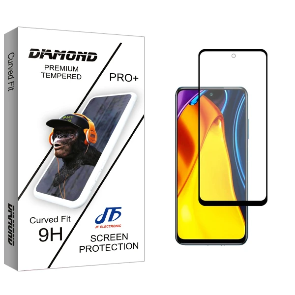 محافظ صفحه نمایش شیشه ای جی اف مدل Diamond Glass مناسب برای گوشی موبایل شیائومی Poco M4 Pro 5G