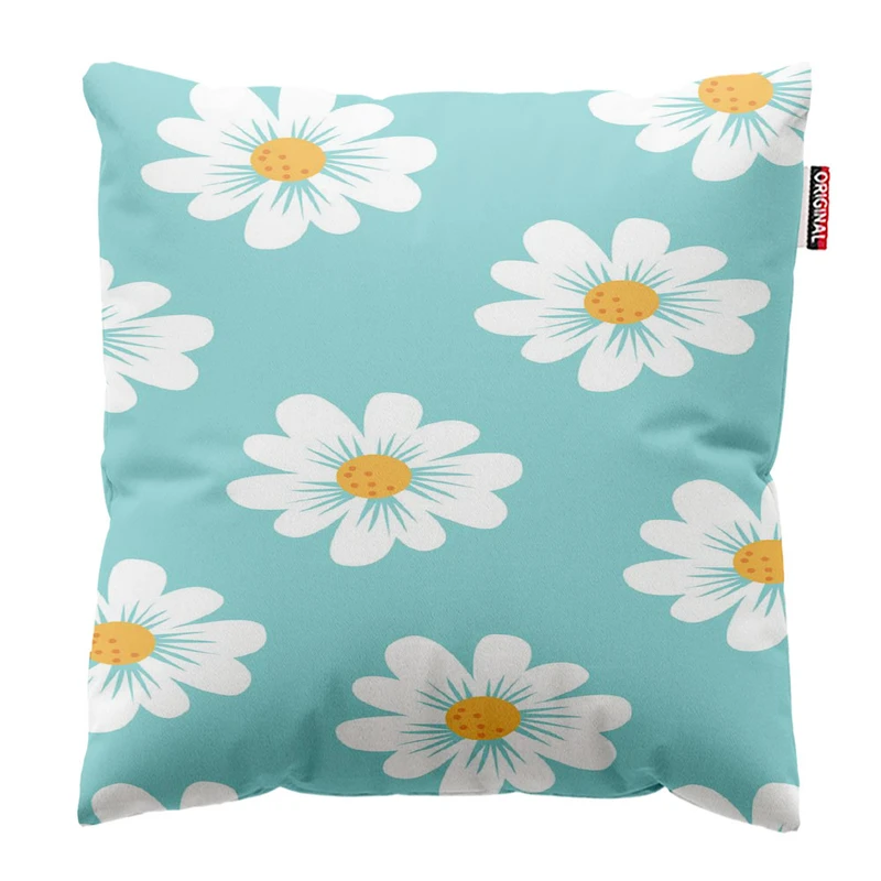 کوسن پاد آفرین مدل گل کد 1476سایز 30*30 سانتی متر