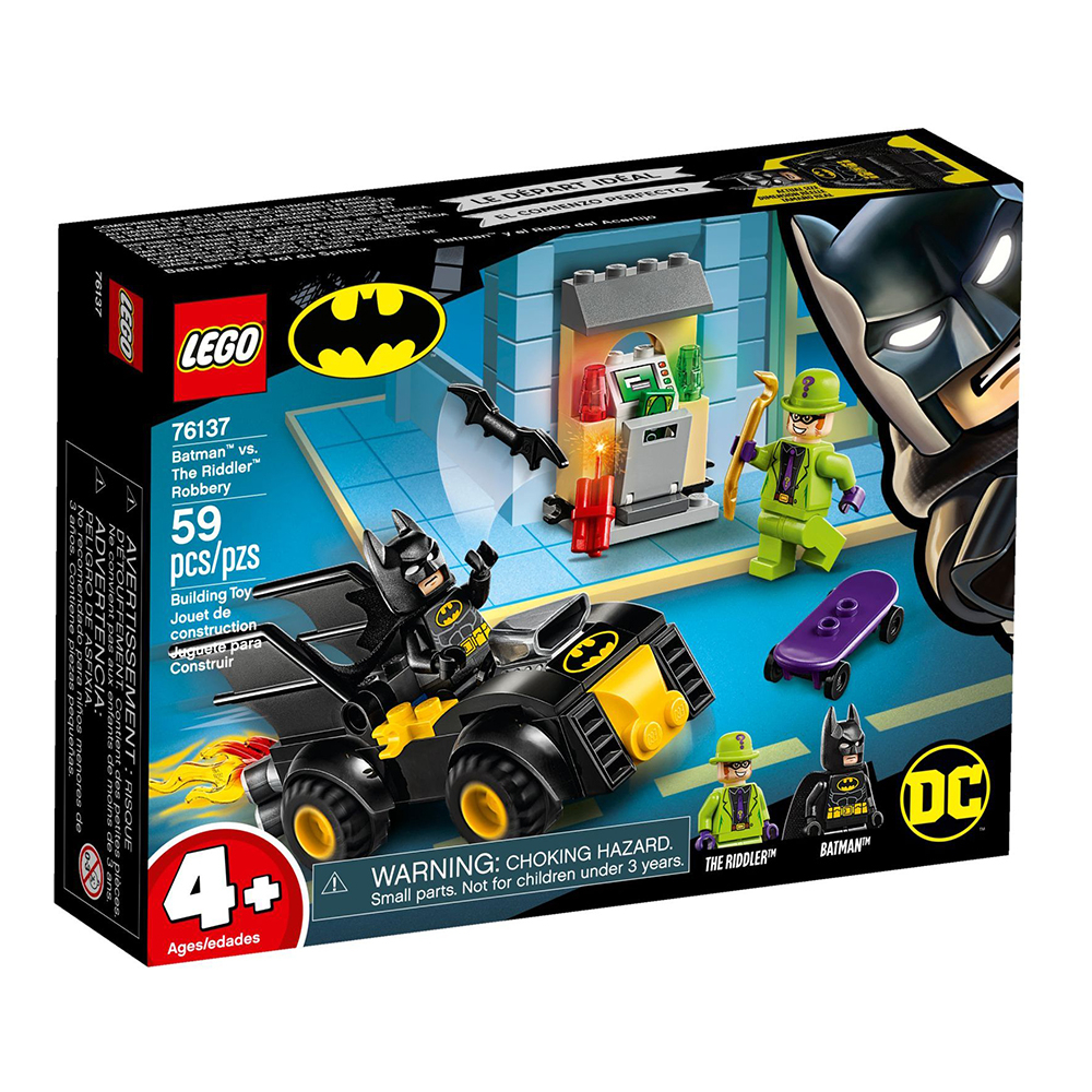 لگو سری Super Heroes مدل Batman vs.The Riddler Robbery 76137